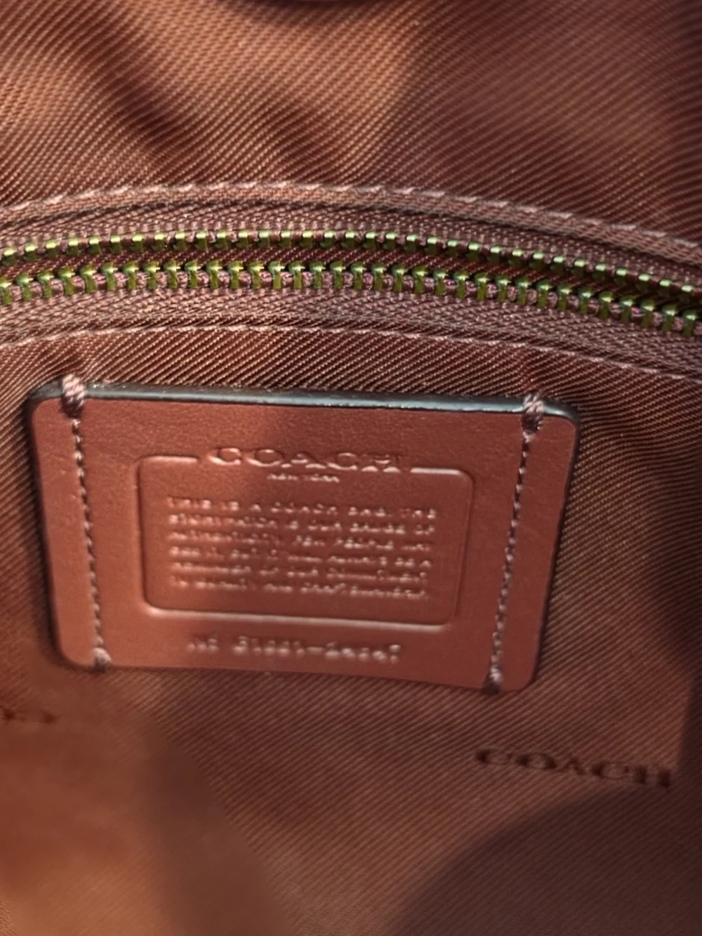 COACH Pebbled Leather Shoulder Bag in Red